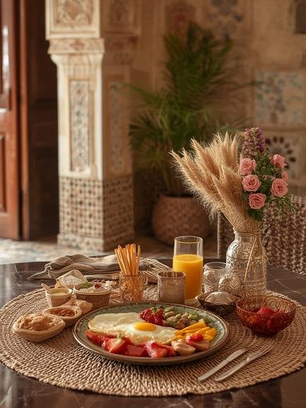 Moroccan breakfast