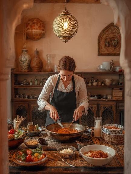 Moroccan cooking class Marrakech