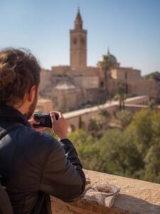 Cooking guide for Moroccan food photography