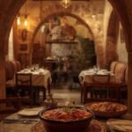 Moroccan tajine in restaurants