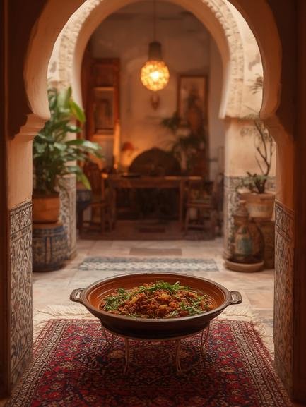 Moroccan tanjia dish