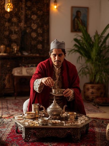 Moroccan tea etiquette overview in Morocco