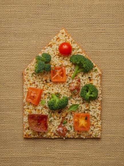 couscous with seven vegetables overview in Morocco