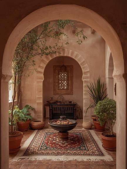 Moroccan Tagine overview in Morocco