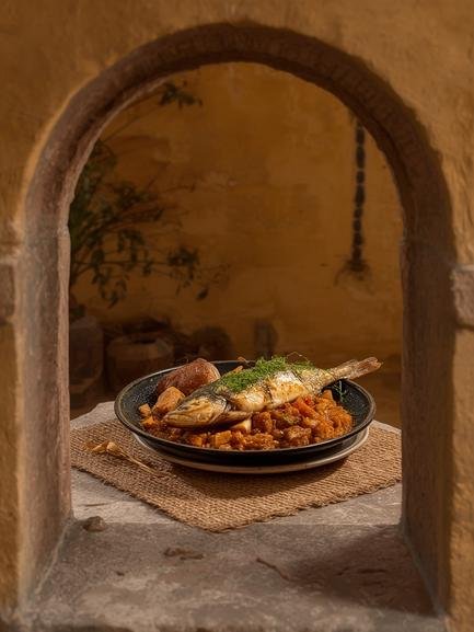 Aperçu du Tagine de Bar de Mer au Maroc