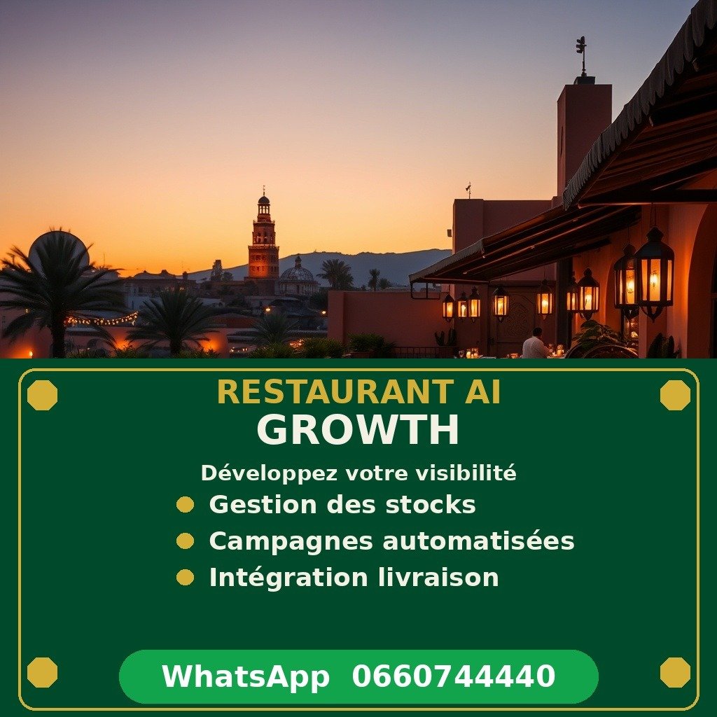 Restaurant AI Growth - stock management and automated campaigns