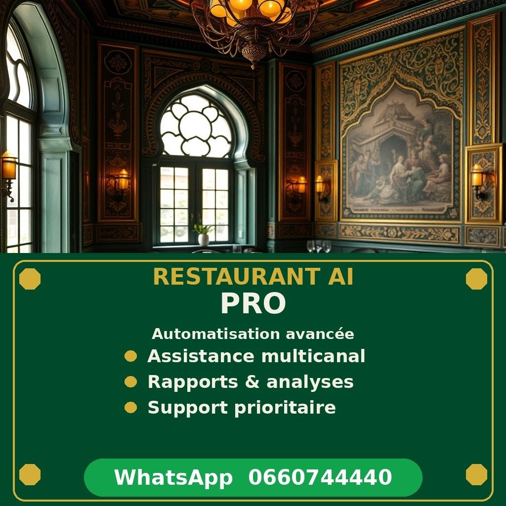 Restaurant AI Pro - advanced automation and reports